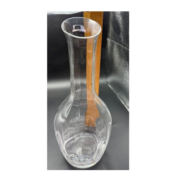 Wedgwood Lead Crystal Devon Collection Optic Carafe Wine Decanter England Vtg - Picture 6 of 8